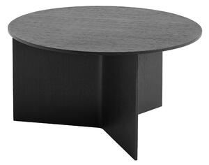 HAY Stolík Slit Table Wood, XL Black