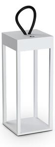 Ideal lux 323251 ENYA vonkajšie prenosné dekoračné svietidlo V300mm LED 5W 300/190lm 3000K IP54 biela, nabíjacia batéria, ON/OFF