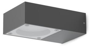 Ideal lux 318219 SIRIO vonkajšie nástenné svietidlo 1xGX53 IP65 čierna