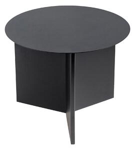 HAY Stolík Slit Table, Round Black