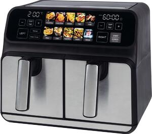 ProfiCook FR 1287 H dvojitá teplovzdušná fritéza, 8 l