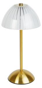 LED stmievateľná nabíjateľná stolová lampa PARIS LED/2W/5V 800 mAh zlatá