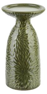 Mondex Keramický svietnik YARINE GREEN 20 cm zelený