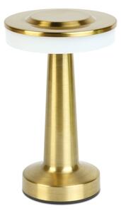 LED stmievateľná nabíjateľná stolová lampa LONDON LED/2W/5V 400 mAh zlatá