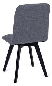 Sivé jedálenské stoličky v súprave 2 ks Veva - Selection