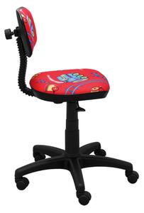 Detská stolička Junior vláčik červená
