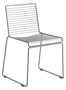 HAY Stolička Hee Dining Chair, Asphalt Grey