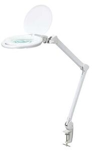 Geti LED Stmievateľná stolná lampa s lupou LED/10W/230V biela TI0018 + záruka 3 roky zadarmo