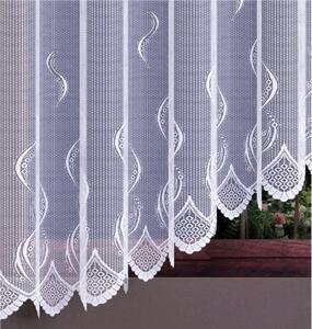 Forbyt, Hotová záclona alebo balkónový komplet, Irma, biela 280 x 130 cm