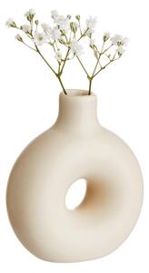 LOOPY Mini váza 8 cm - béžová