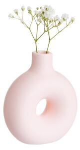 LOOPY Mini váza 8 cm - sv. ružová