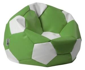 ANTARES Sedací vak Euroball BIG XL zeleno - biely