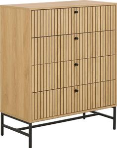 Actona Komoda Albany 80 cm dub prírodný