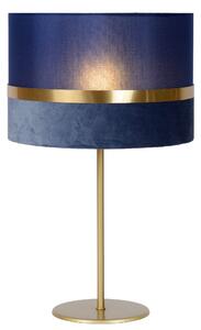 LUCIDE 10509/81/35 EXTRAVAGANZA TUSSE stolná lampa V500mm 1xE14 modrá, zlatá