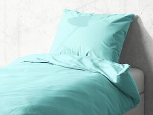 Detské bavlnené posteľné obliečky do postieľky Moni MOD-510 Ľadová modrá Do postieľky 90x140 a 50x70 cm