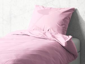 Detské bavlnené posteľné obliečky do postieľky Moni MOD-507 Svetlo ružové Do postieľky 90x140 a 50x70 cm