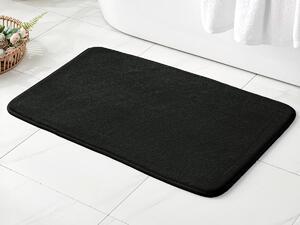 XPOSE® Kúpeľňová predložka s pamäťovou penou SANDY - čierna 40x60 cm