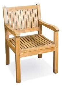 Záhradné kreslo GENTLE 90x60x55cm, teak