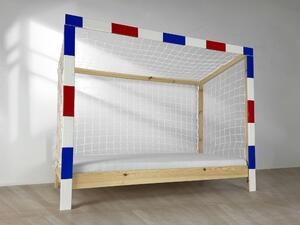Detská posteľ futbalová brána 90x200 - farebná