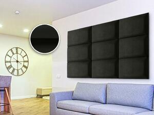 NovýNábytok.sk Čalúnený panel Soundless 40x30 cm (sivočierna). Akcia -14%. Vlastná spoľahlivá doprava až k Vám domov. 1068532