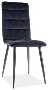 Jedálenská stolička OTTO - čierna