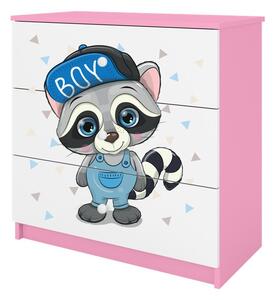 Kocot kids Komoda Babydreams 80 cm mýval ružová
