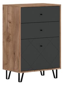Vivaldi Komoda Bilbao 63,4 cm dub Tabak Craft