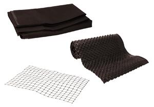 ČistéDrevo Geotextília, sieť proti hlodavcom a nopová fólia Zvoľte veľkosť záhona: 80 x 60 cm