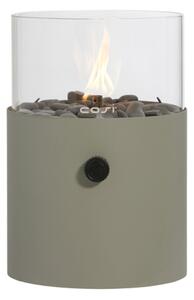Plynový lampáš COSI Cosiscoop XL, kov olivový~ Ø20 x výška 31 cm