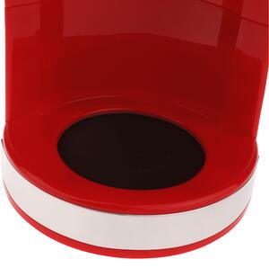 TEMPO-KONDELA DIAMOND TYP 3, prekvapkávací kávovar, červená, plast/kov