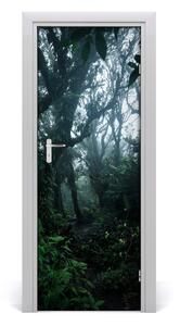Fototapeta na dvere samolepiace dažďový les 85x205 cm
