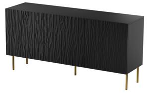 HALMAR Komoda Jungle 152 cm čierna