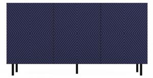 TP Living Komoda KAMA 150 cm dub artisan/modrá