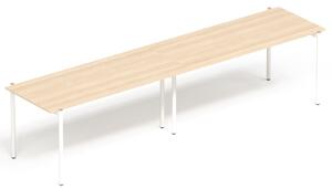 NARBUTAS - Dvojmiestny pracovný stôl ZEDO 240x70 cm