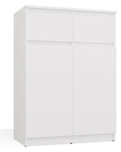 TP Living Komoda Malwa 2DD2S 70 cm biela