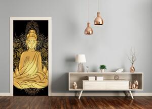 Samolepiace fototapety na dvere Budda i mandala 85x205 cm
