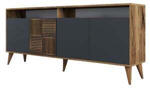 Kalune Design Komoda Milan dub wotan/antracit