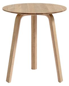HAY Odkladací stolík Bella Ø45 High, Oak
