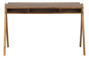 MUZZA Pracovný stôl temramoc 120 x 78 cm hnedý