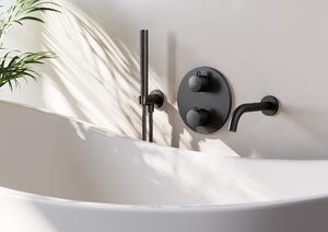 Cersanit Inverto sprchová súprava nástenná čierna S951-709