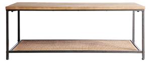 MUZZA Konferenčný stolík karin 110 x 60 cm hnedý