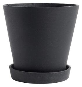 HAY Kvetináč Flowerpot XL, Black