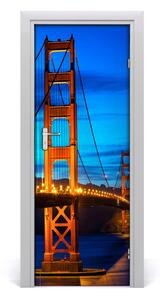 Fototapeta samolepiace dvere Most San Francisco 85x205 cm
