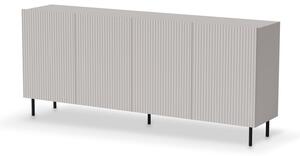 HALMAR Komoda Paxos 180 cm kašmír/čierna
