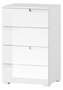 Szynaka Komoda Selene 2 50 cm biela mat/lesk