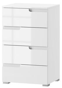 Szynaka Komoda Selene 2 50 cm biela mat/lesk