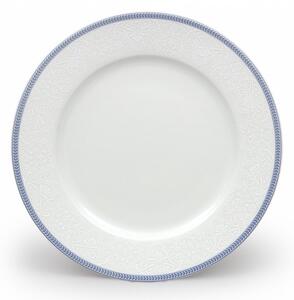 Thun tanierová súprava Opal krajka s modrou linkou 18-dielná