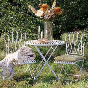 Záhradný set stola so stoličkami Bistro Antique Cream
