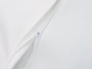 Dekoračná obliečka na vankúš VINING LEAVES 40x40 cm, biela
