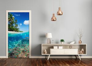 Fototapeta na dvere koralový útes 85x205 cm